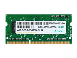 Памет за лаптоп DDR3 4GB Apacer PC3-12800 1600MHz (нова)